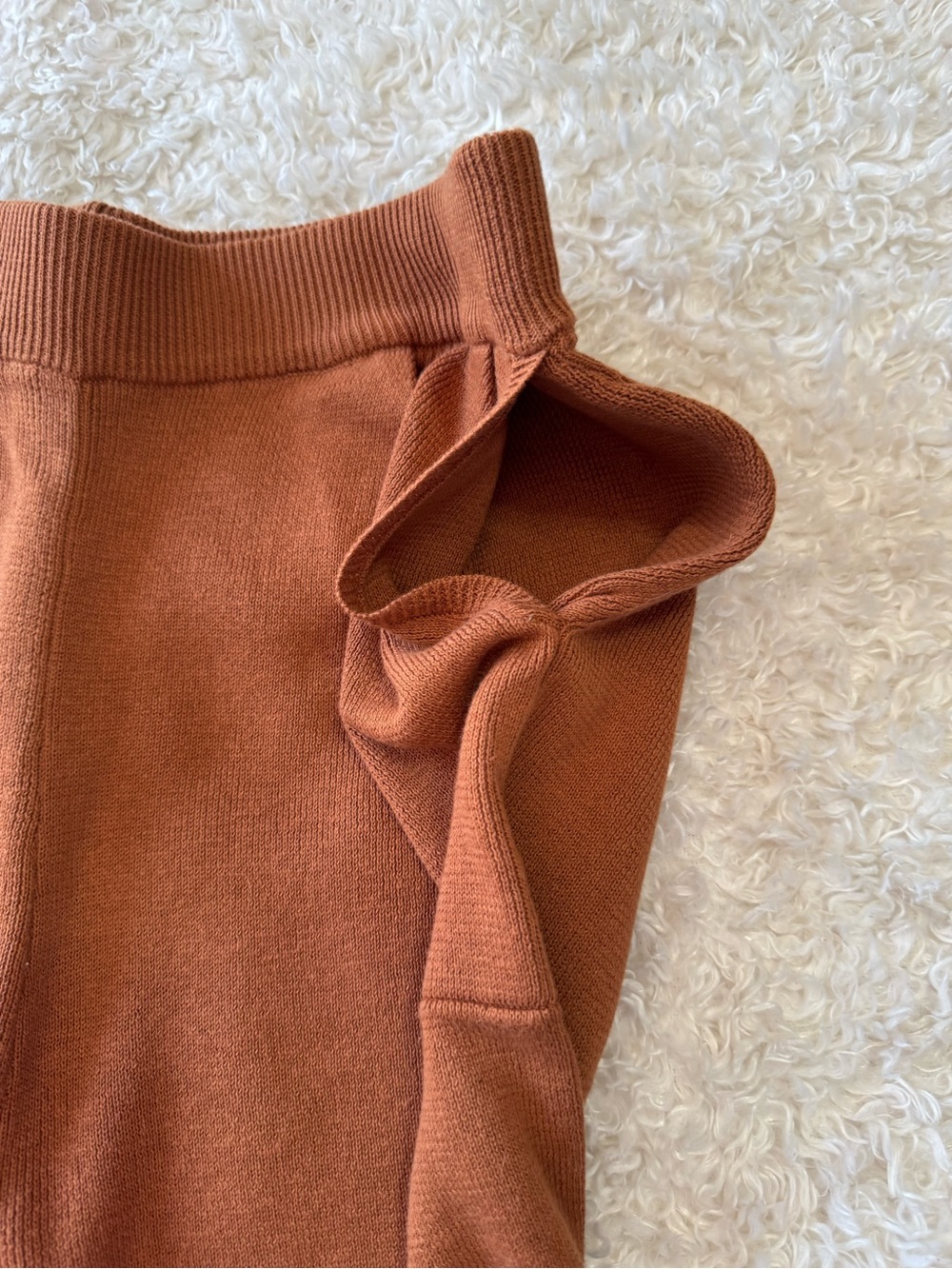 Pretty Garden Chic 100% Cotton Mock Neck Sweater & Jogger Matching Set Large NEW - Picture 9 of 12